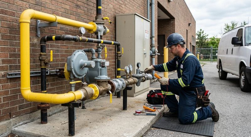 Commercial Gas Line Service in Sacramento, CA
