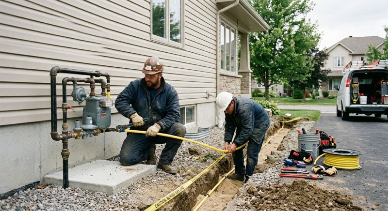 Gas Line Relocation in Kansas City, MO