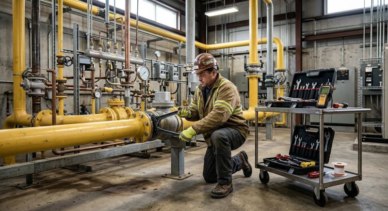 Commercial Gas Line Repair in Columbus, OH