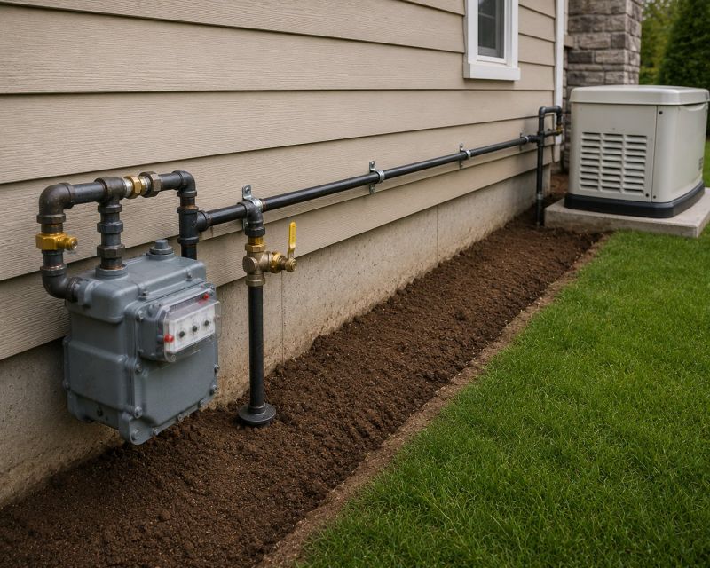 Gas Line Installation in Annapolis, MD
