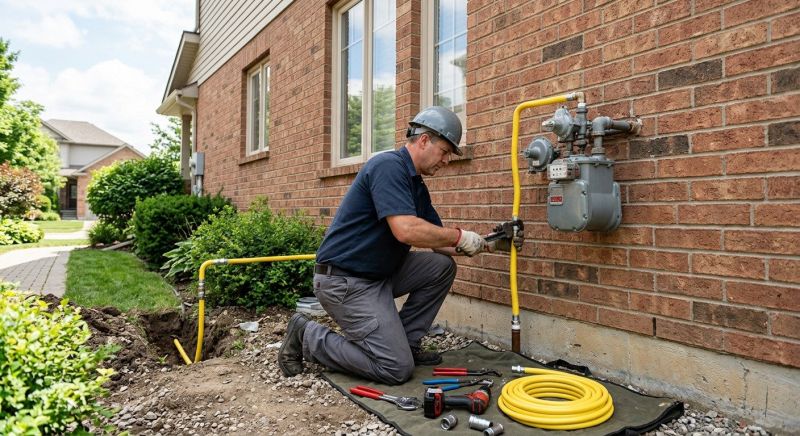 Gas Line Installation in Annapolis, MD