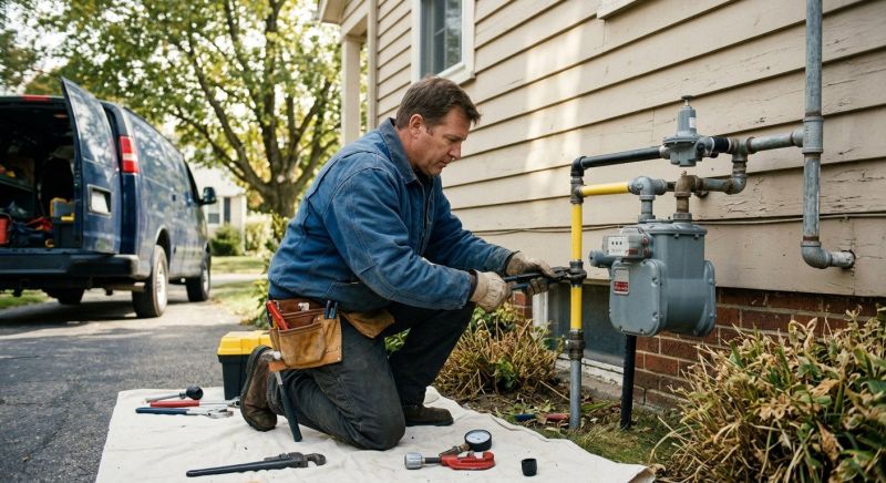 Gas Line Repair in Kansas City, MO