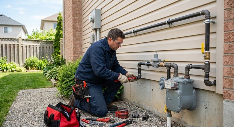 Home Gas Line Installation in Annapolis, MD