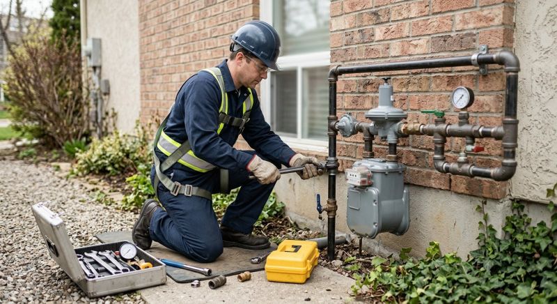 Natural Gas Line Installation in Annapolis, MD