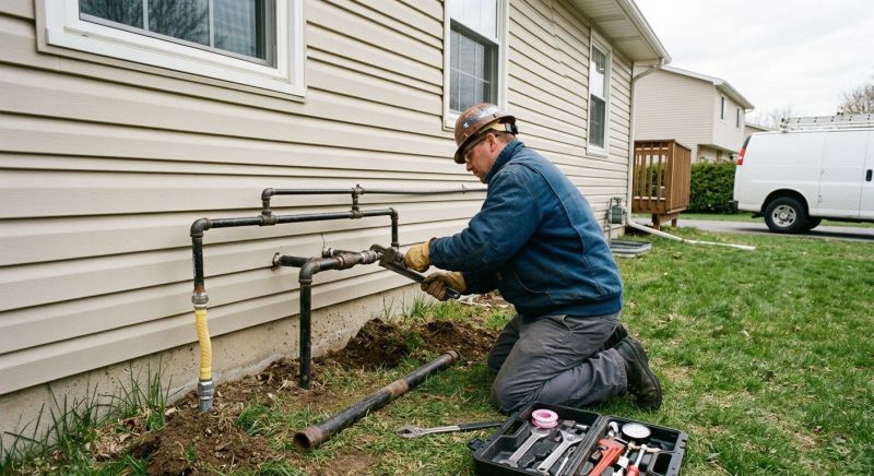 Propane Line Replacement in Annapolis, MD