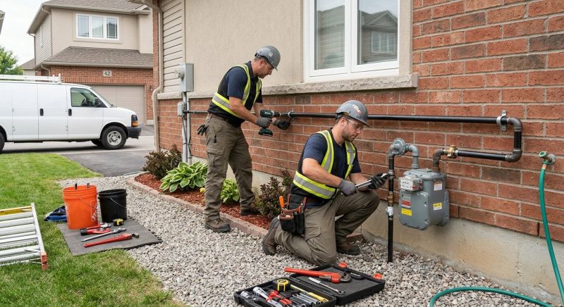 Propane Line Replacement in Columbus, OH